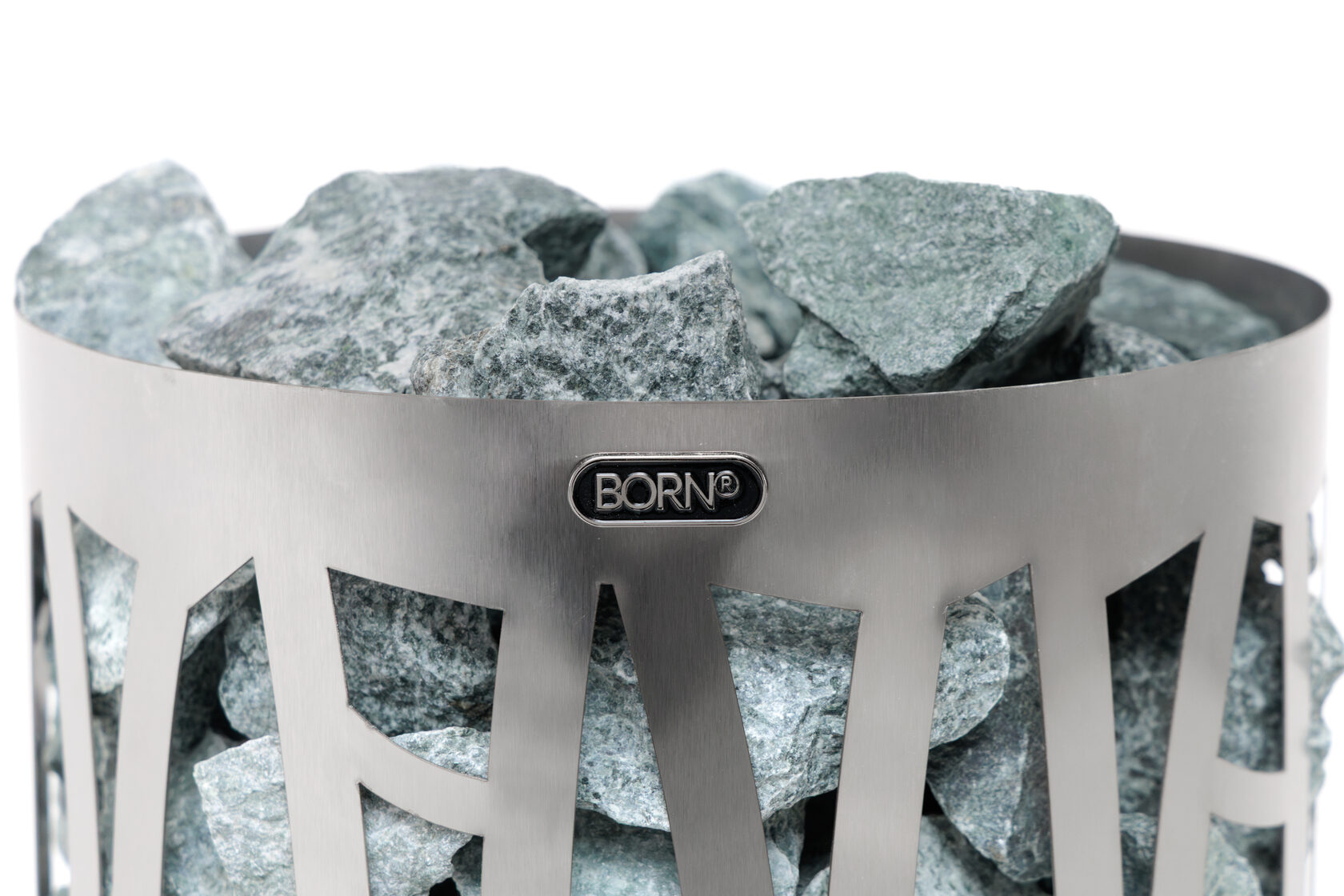 Электрическая каменка BORN® RAIN (ДОЖДЬ) R70E 7 кВТ, для сауны и бани с выносным управлением (матовы