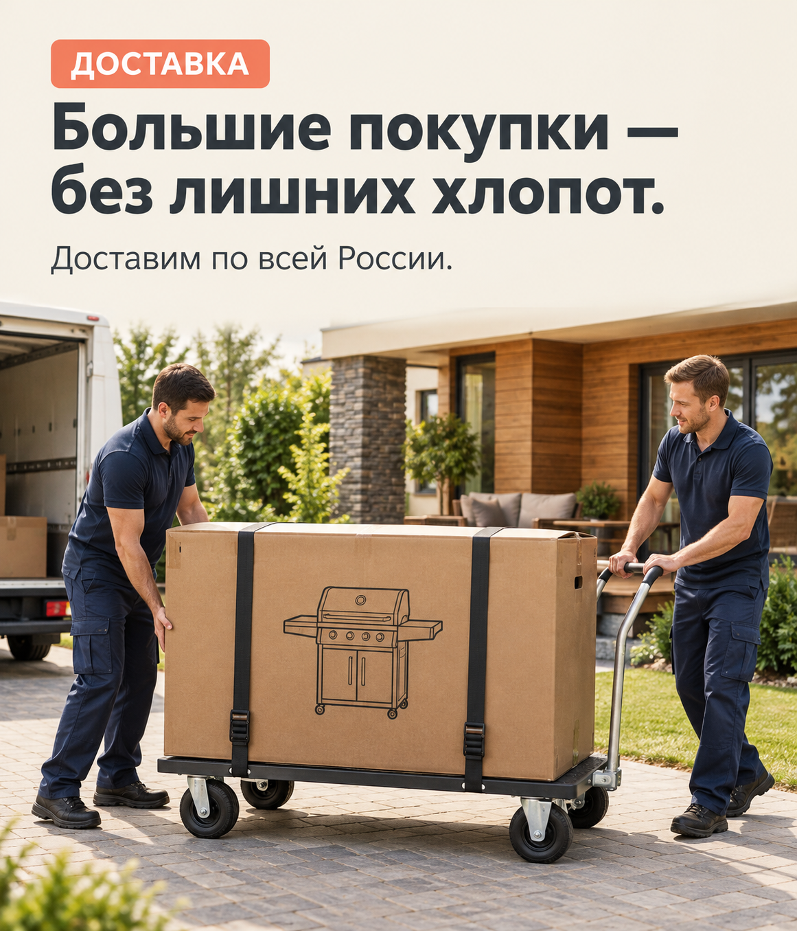 Доставка в любой регион РФ