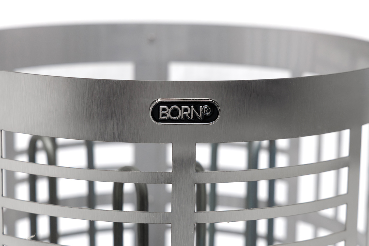 Электрическая каменка BORN® LINE + (ЛИНИЯ +) O70 7 кВт со встроенным управлением, для сауны и бани (